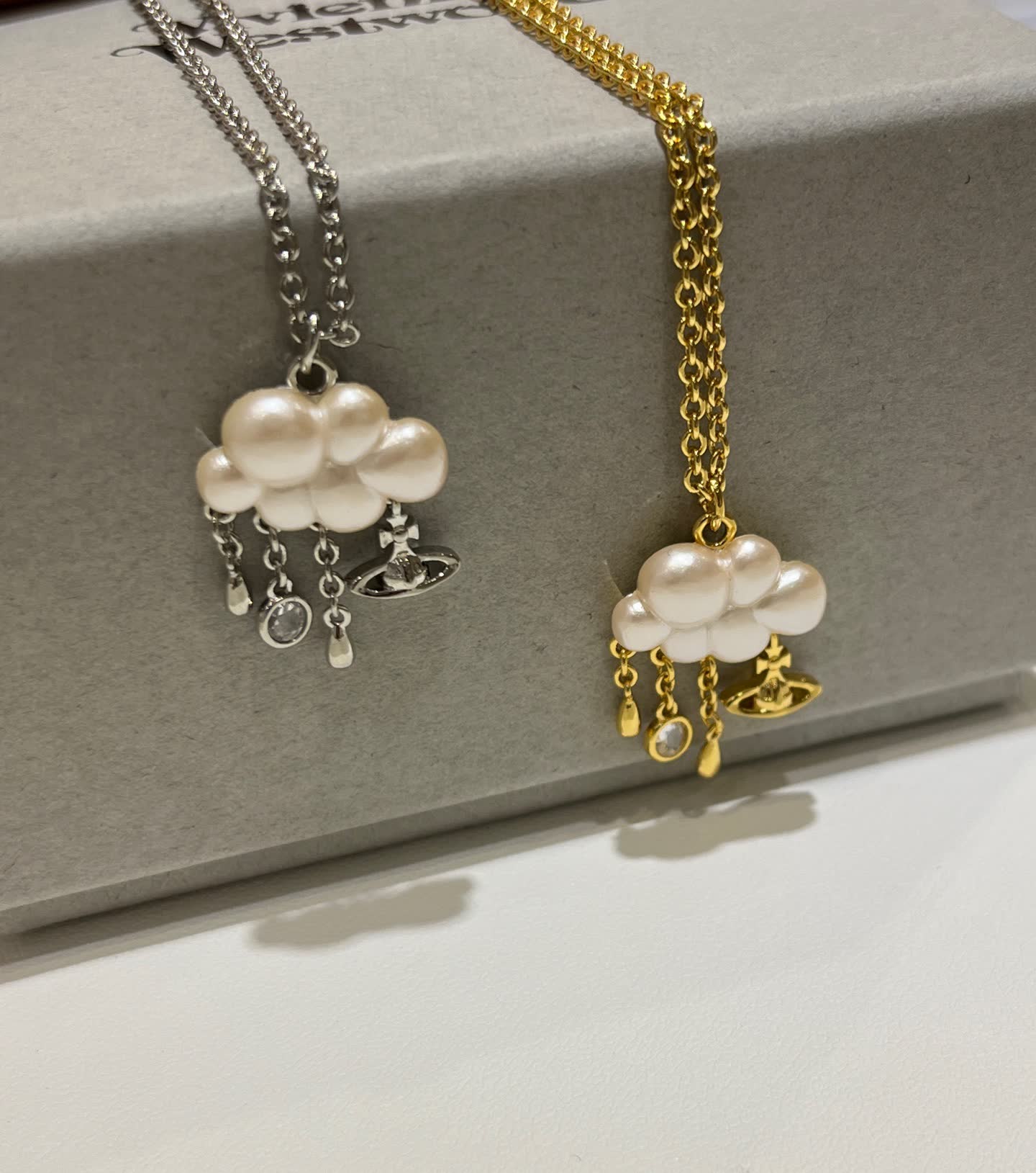 Vivienne Westwood Cloud Pearl Necklace